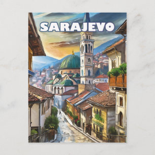 Sarajevo, Stadt der Hoffnung und des Gedächtnisses Postkarte
