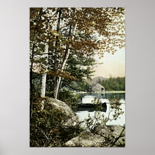 Saranac Lake, New York Poster