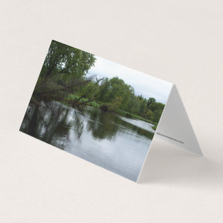 "Saranac River" Foto Adirondack River & Trees