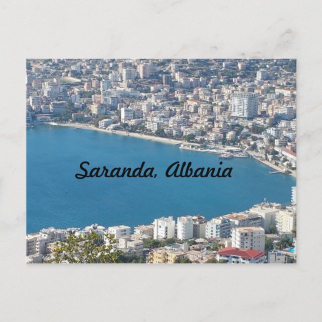 Saranda, Albania Postcard Feiertagspostkarte (Vorderseite)