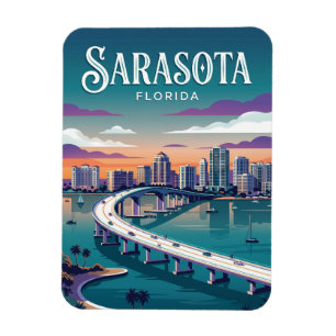 Sarasota Bayfront Park USA Magnet