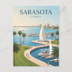Sarasota Bayfront Park USA Postkarte