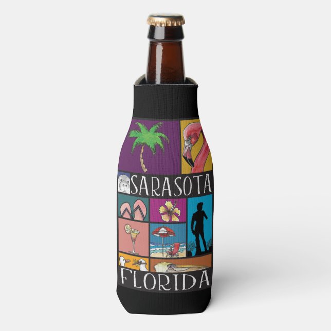 Sarasota Dose und Flasche Cooler Flaschenkühler (Flaschenvorderseite)