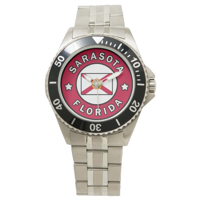Sarasota Florida Armbanduhr (Vorderseite)