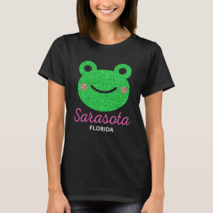 Sarasota Florida Niedlich Frog Beach Urlaub Matchi T-Shirt