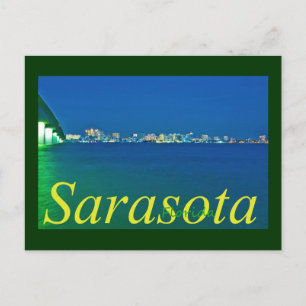 Sarasota, Florida, USA Postkarte