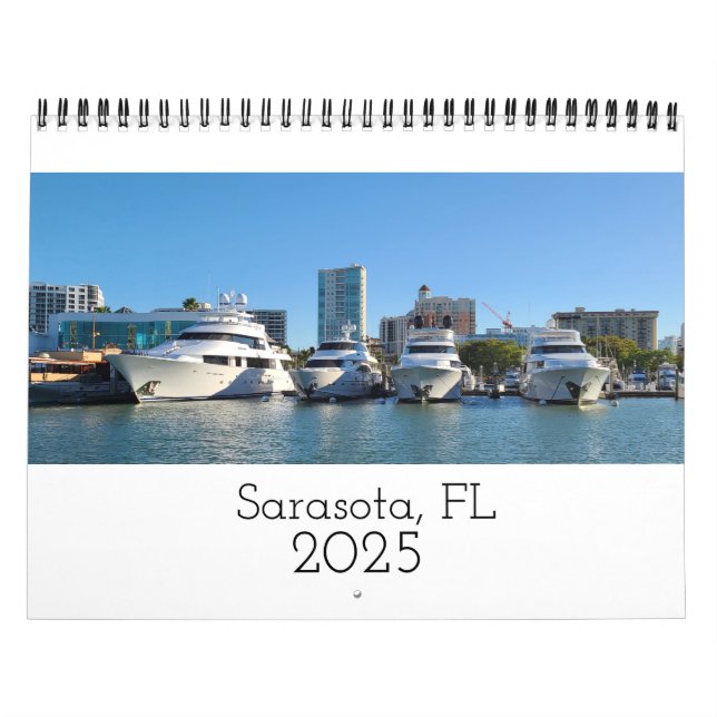 Sarasota-Kalender 2025 Kalender (Titelbild)