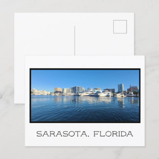 Sarasota Marina Jacks Postcard Postkarte