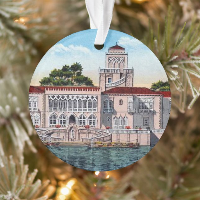 Sarasota's Ca'da'Zan Ornament (Baum)
