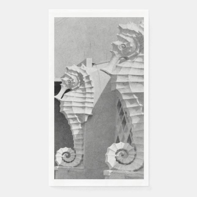 Sarasota's SeaHorses Gasttuch Serviette (Vorderseite)