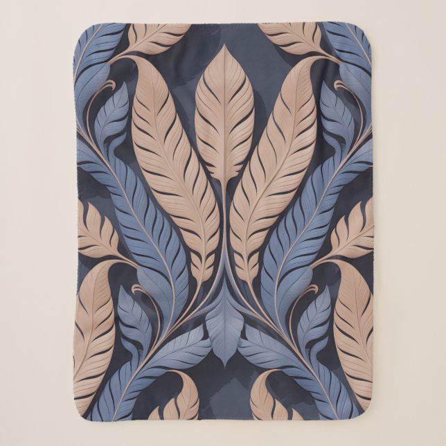 Saraswati-Feder-Relief Sherpadecke (Vorderseite)