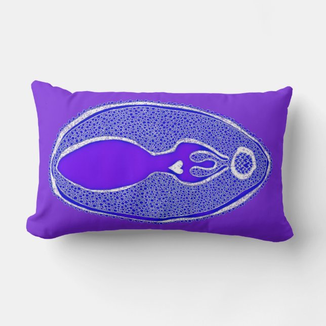 Saraswati Goddess Yoni Lendenkissen (Vorderseite)