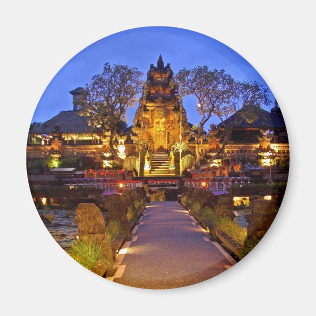 Saraswati Temple Magnet (Vorne)