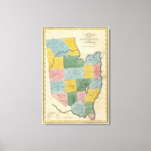 Saratoga County Leinwanddruck