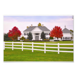 Saratoga Golf Clubhouse Fotodruck