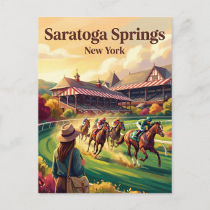 Saratoga Race Course USA Postkarte