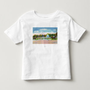 Saratoga Rennstrecke-Ziellinie-Ansicht Kleinkind T-shirt