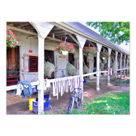 Saratoga Stables "Pferdehaven" Fotodruck