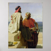 Sarazenen vor ihrer Position, 1864