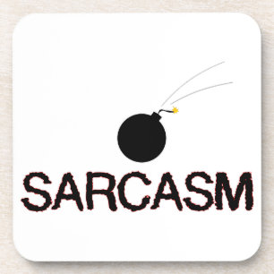 Sarcasm Bombed Untersetzer