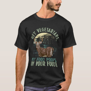 Sarcasm Carnivore Veganes vegetarisches Fleisch T-Shirt