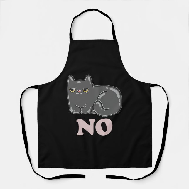 Sarcasm Cat Schürze (Vorderseite)
