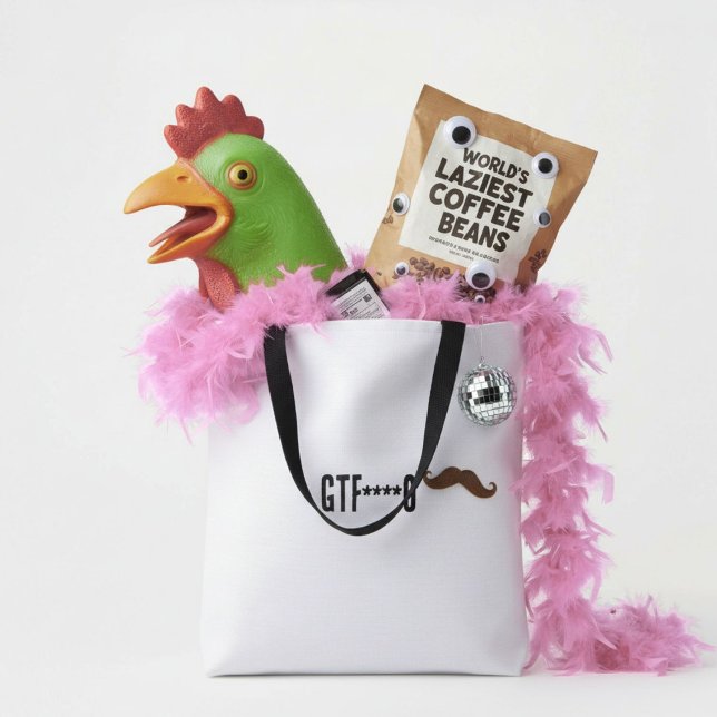 Sarcasm funny humour witty silly tote bag tasche (Von Creator hochgeladen)