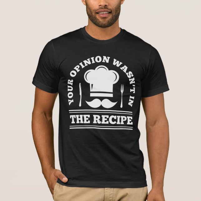 Sarcasm Koch Sprichwort Küche Gastronomie Koch Spa T-Shirt (Vorderseite)