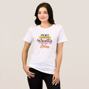 Sarcasm-Modus 1 (Immer Sarcastic) Tri-Blend Shirt