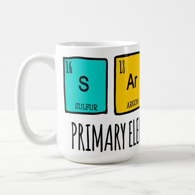 Sarcasm Primärelemente des Spaßes Kaffeetasse (Links)