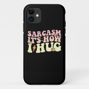 Sarcasm So umarmte ich Groovy Retro Case-Mate iPhone Hülle