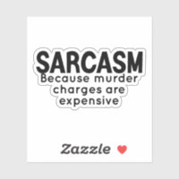 Sarcasm Sticker, Funny Stickers, sarkastisches Not