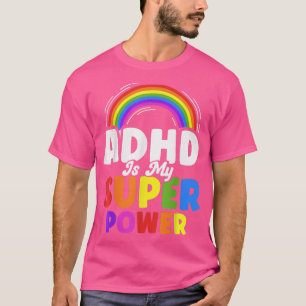 Sarcastic ADHD ist mein Power Tees mit ADHS Mensch