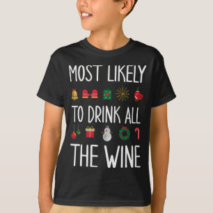 Sarcastic am wahrscheinlichsten zu trinken den gan T-Shirt