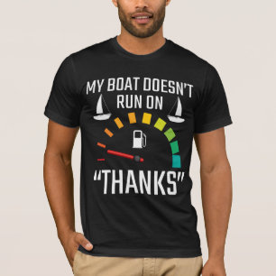 Sarcastic Bootspende Funny Pontoon Bootskapitän T-Shirt