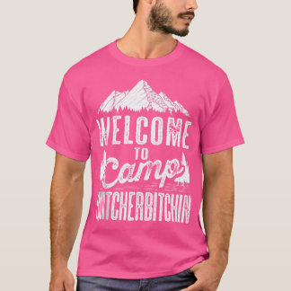Sarcastic Camping Shirts mit Sprichwort Camp Quitc