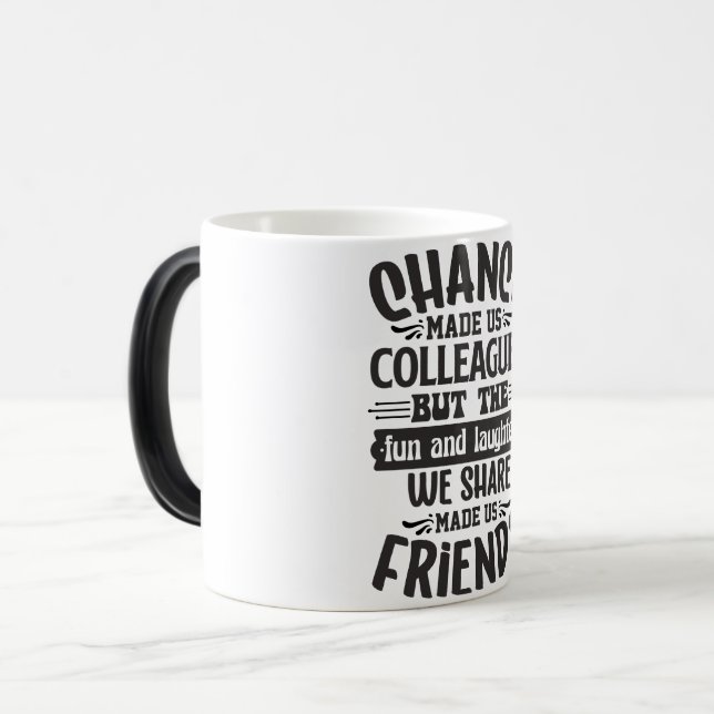 Sarcastic Coffee Quotes Verwandlungstasse (Vorderseite Links)