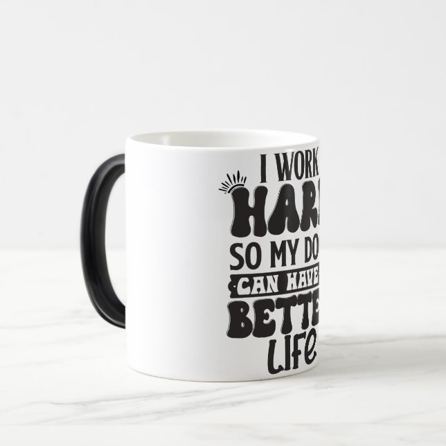 Sarcastic Coffee Quotes Verwandlungstasse (Vorderseite Links)