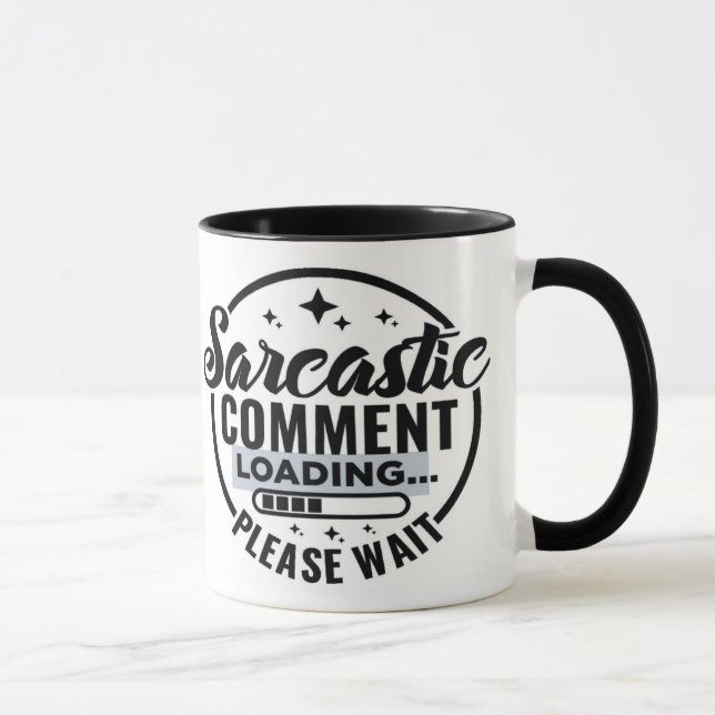 Sarcastic Commit Loading Tasse (Rechts)