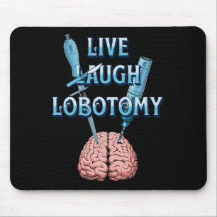 Sarcastic Dark Spaß Gothic Live Mousepad