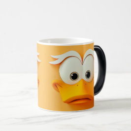 Sarcastic Duck Face 3D Verwandlungstasse