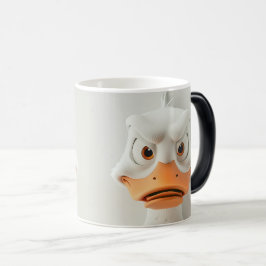 Sarcastic Duck Face 3D Verwandlungstasse