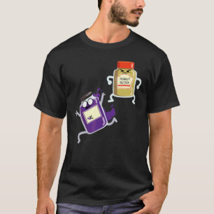 Sarcastic Erdnuss Butter Jelly Food Graphic T-Shirt