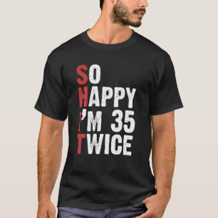 Sarcastic Funny 70 Jahre alt Tag Vintag 70th Bir T-Shirt