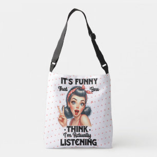 Sarcastic Funny Quote Girls Ding Tragetaschen Mit Langen Trägern