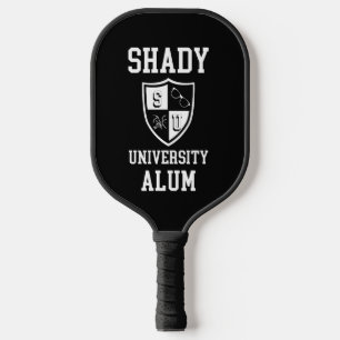 Sarcastic Geschenk Shady University Alum grad Gesc Pickleball Schläger
