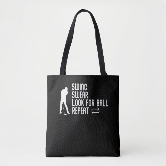 Sarcastic Golf Joke Golfplatz Spaß Golfing Tasche (Vorderseite)