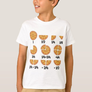 Sarcastic Mathematiker Pizza Cheese Quick Mah Fr T-Shirt