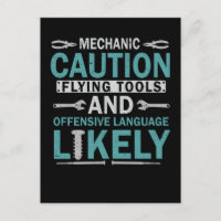 Sarcastic Mechanic Funny Garage Workshop Mann