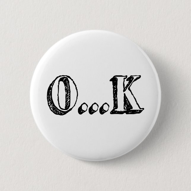 Sarcastic OK Button (Vorderseite)